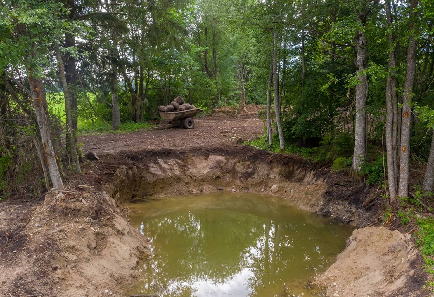 Luigepesa puhkemaja tiik ja Ecosauna Frodo torusaun