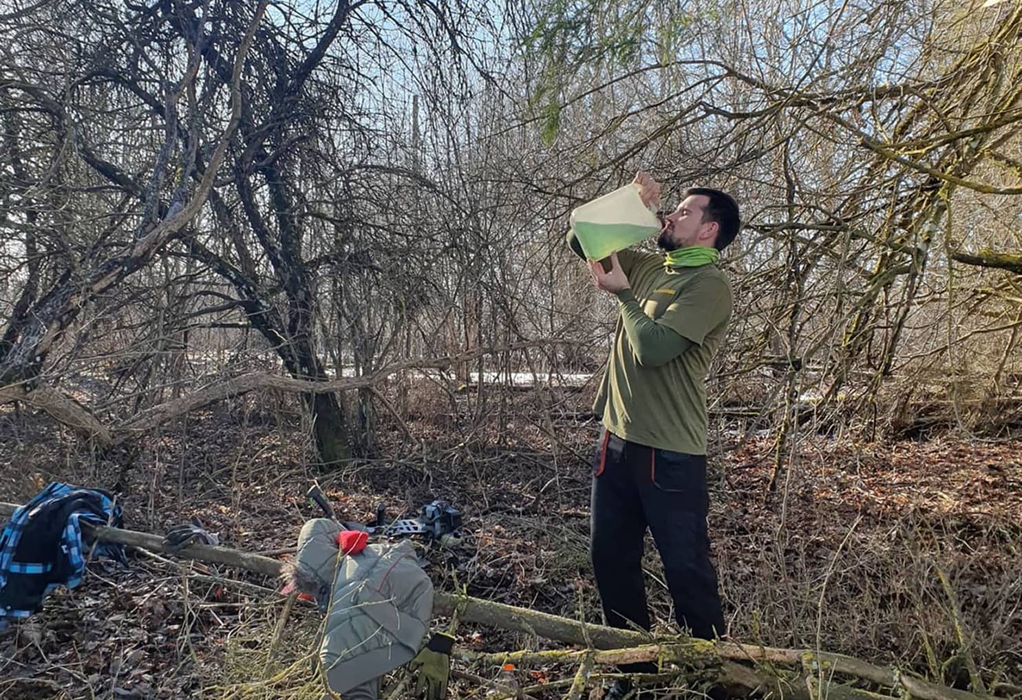 Luigepesa puhkemaja teekonna algus