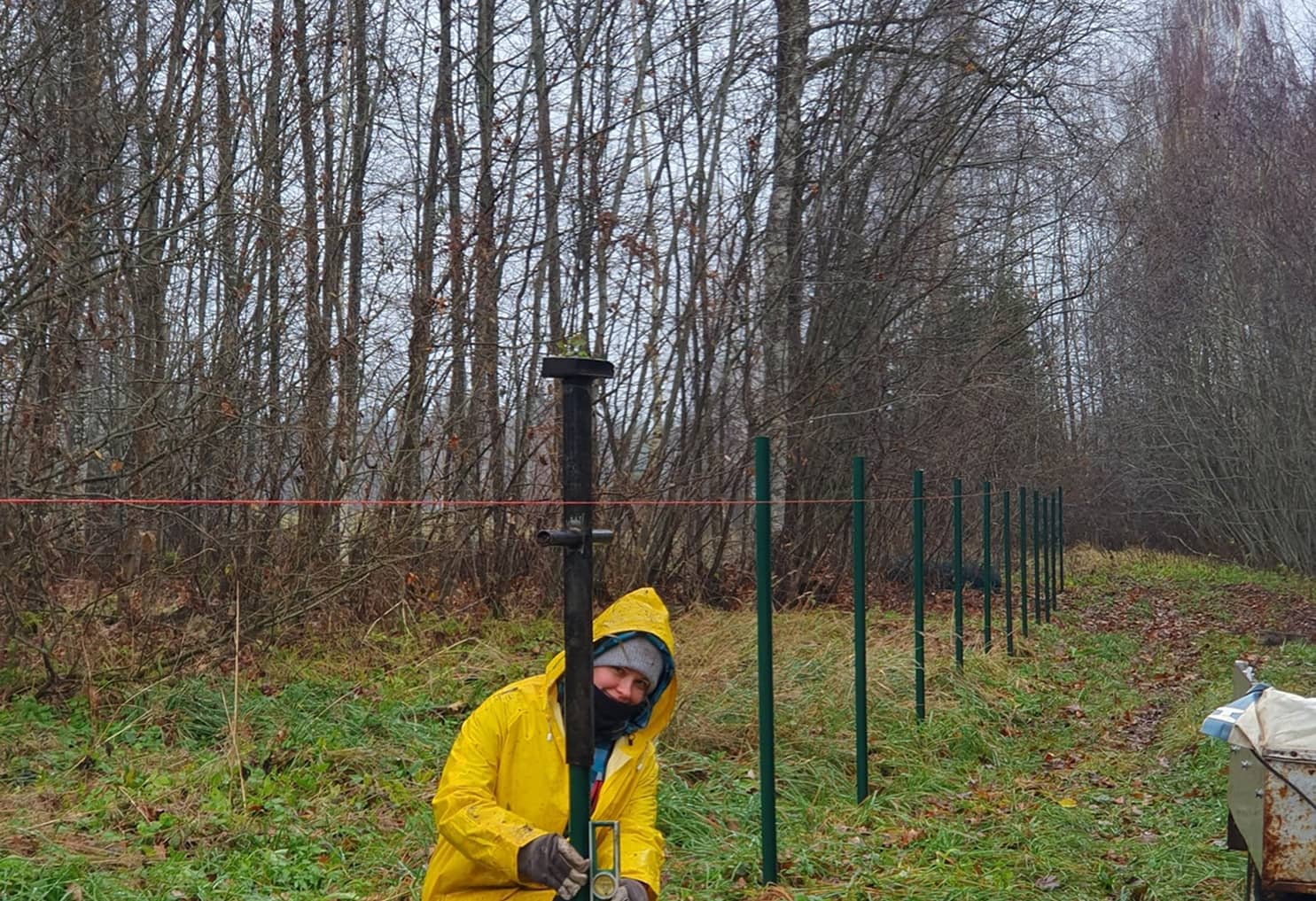 Luigepesa puhkemaja on privaatne, keset loodust ja piiratud aiaga