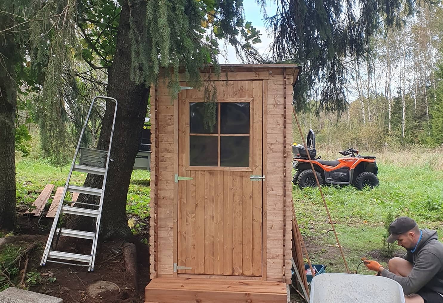 Luigepesa elamusmajutuses meeldiv biolan kuivkäimla