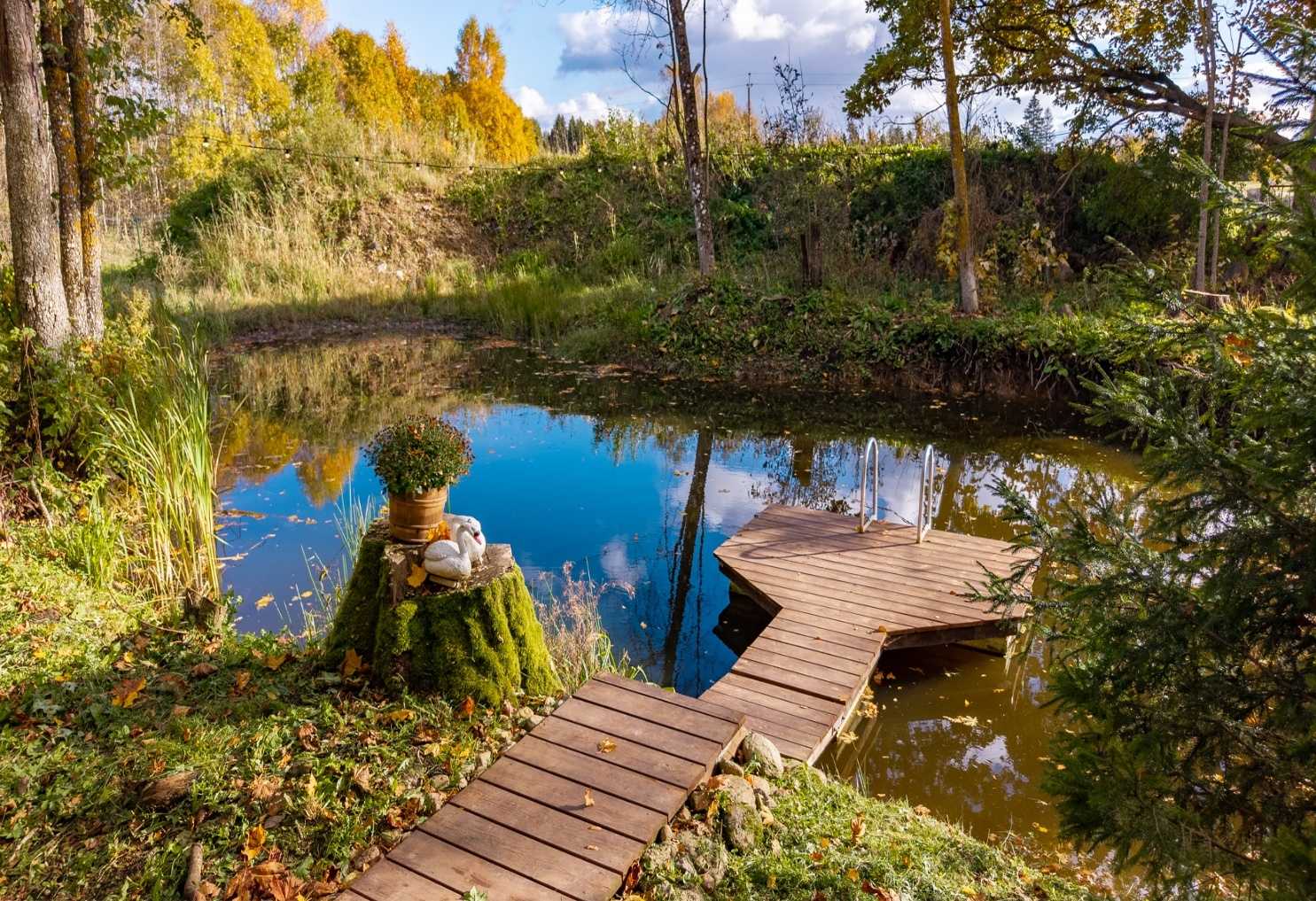 Luigepesa puhkemaja mõnus ja soe ka sügisel